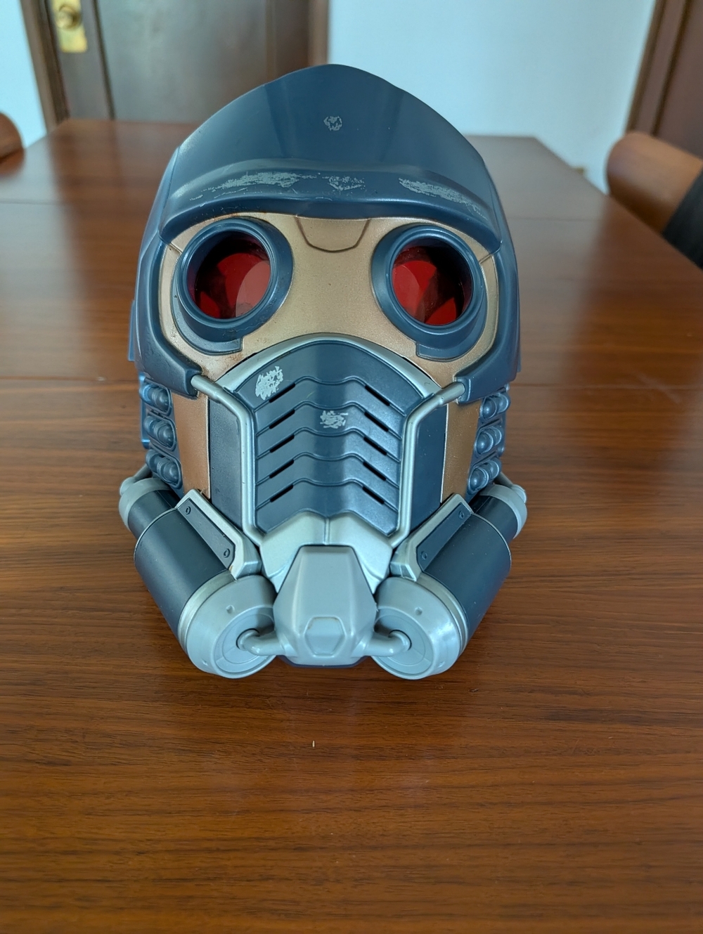Disney Guardians Of The Galaxy Cosmic Rewind Star Lord Mask Helmet w Sound Effec